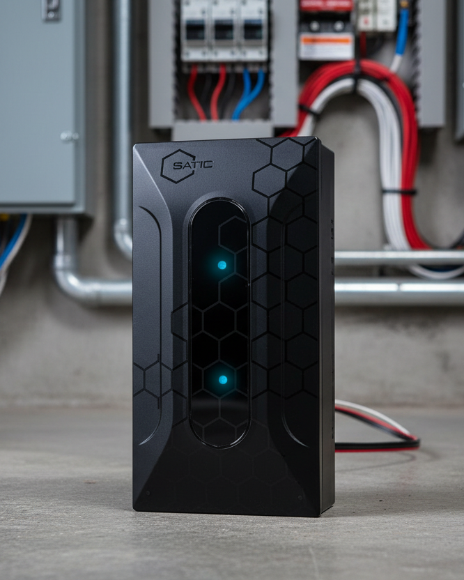 GEN III Power Perfect Box - Super Duty next to electrical equipment